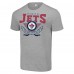 Футболка Winnipeg Jets Starter Heather Gray Team Logo Graphic