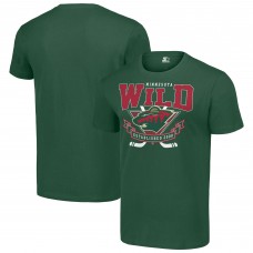 Футболка Minnesota Wild Starter Green Team Logo Graphic