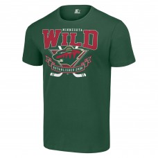 Футболка Minnesota Wild Starter Green Team Logo Graphic