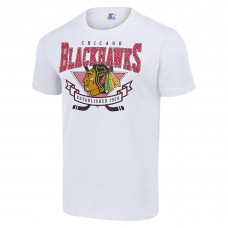Футболка Chicago Blackhawks Starter Team Logo Graphic - White