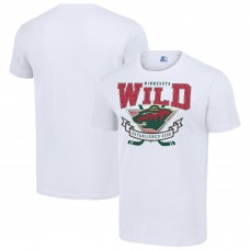 Футболка Minnesota Wild Starter White Team Logo Graphic