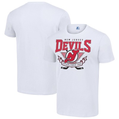 Футболка New Jersey Devils Starter Team Logo Graphic - White
