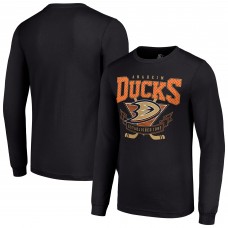Футболка с длинным рукавом Anaheim Ducks Starter Team Logo Graphic - Black