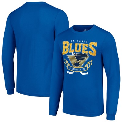 Футболка St. Louis Blues Starter Team Logo Graphic Long Sleeve - Blue
