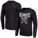 Los Angeles Kings Starter Black Team Logo Graphic Long Sleeve T-Shirt