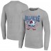 Футболка с длинным рукавом Colorado Avalanche Starter Heather Gray 80s Inspired Team Logo