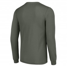 Футболка с длинным рукавом Minnesota Wild Starter Team Logo Graphic - Olive