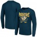 Футболка с длинным рукавом Nashville Predators Starter Team Logo Graphic - Navy