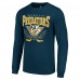 Футболка с длинным рукавом Nashville Predators Starter Team Logo Graphic - Navy
