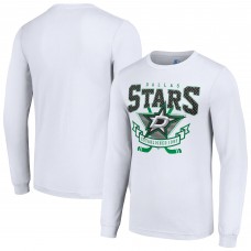 Футболка с длинным рукавом Dallas Stars Starter Team Logo Graphic - White
