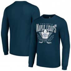 Футболка с длинным рукавом Toronto Maple Leafs Starter Team Logo Graphic - Navy
