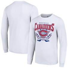 Футболка с длинным рукавом Montreal Canadiens Starter Team Logo Graphic - White