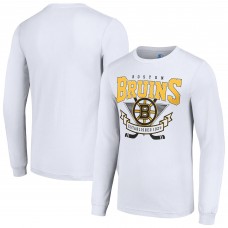 Футболка с длинным рукавом Boston Bruins Starter Team Logo Graphic - White