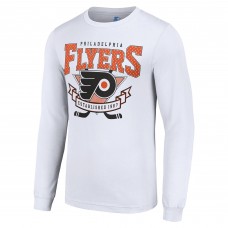 Футболка с длинным рукавом Philadelphia Flyers Starter Team Logo Graphic - White