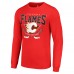 Футболка с длинным рукавом Calgary Flames Starter Team Logo Graphic - Red