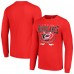 Carolina Hurricanes Starter Red Team Logo Graphic Long Sleeve T-Shirt