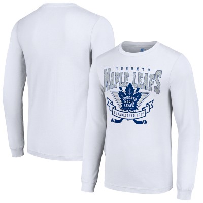 Футболка с длинным рукавом Toronto Maple Leafs Starter Team Logo Graphic - White