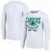 Vancouver Canucks Starter White Team Logo Graphic Long Sleeve T-Shirt
