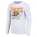 Футболка с длинным рукавом Anaheim Ducks Starter Team Logo Graphic - White