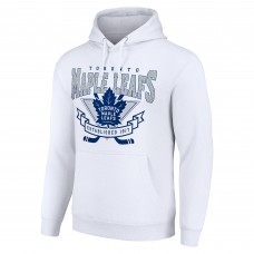 Толстовка Toronto Maple Leafs Starter Team Logo Graphic Fleece Tri-Blend - White