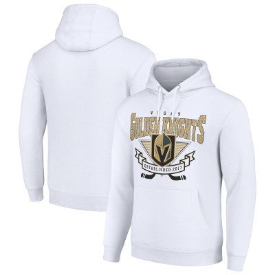 Толстовка Vegas Golden Knights Starter Team Logo Graphic Fleece Tri-Blend - White