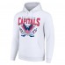 Толстовка Washington Capitals Starter White Team Logo Graphic Fleece Tri-Blend