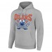 Толстовка Edmonton Oilers Starter Team Logo Graphic Fleece Tri-Blend - Heather Gray