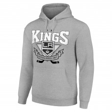 Толстовка Los Angeles Kings Starter Team Logo Graphic Fleece Tri-Blend - Heather Gray