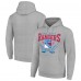 Толстовка New York Rangers Starter Team Logo Graphic Fleece Tri-Blend - Heather Gray