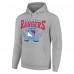 Толстовка New York Rangers Starter Team Logo Graphic Fleece Tri-Blend - Heather Gray