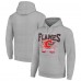 Толстовка Calgary Flames Starter Team Logo Graphic Fleece Tri-Blend - Heather Gray