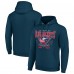 Толстовка Columbus Blue Jackets Starter Team Logo Graphic Fleece Tri-Blend - Navy