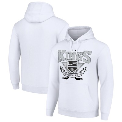 Толстовка Los Angeles Kings Starter Team Logo Graphic Fleece Tri-Blend - White
