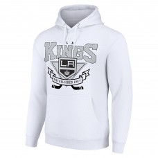 Толстовка Los Angeles Kings Starter Team Logo Graphic Fleece Tri-Blend - White