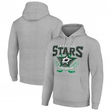 Толстовка Dallas Stars Starter Team Logo Graphic Fleece Tri-Blend - Heather Gray