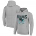 Толстовка San Jose Sharks Starter Team Logo Graphic Fleece Tri-Blend - Heather Gray