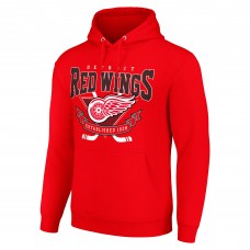 Толстовка Detroit Red Wings Starter Team Logo Graphic Fleece Tri-Blend - Red