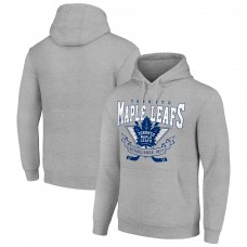 Толстовка Toronto Maple Leafs Starter Team Logo Graphic Fleece Tri-Blend - Heather Gray