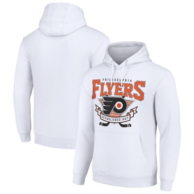 Толстовка Philadelphia Flyers Starter Team Logo Graphic Fleece Tri-Blend - White