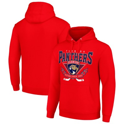 Толстовка Florida Panthers Starter Team Logo Graphic Fleece Tri-Blend - Red