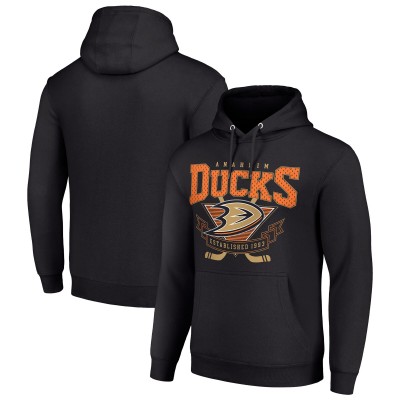 Толстовка Anaheim Ducks Starter Team Logo Graphic Fleece Tri-Blend - Black