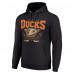 Толстовка Anaheim Ducks Starter Team Logo Graphic Fleece Tri-Blend - Black