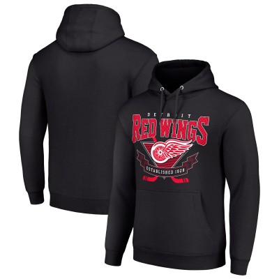 Толстовка Detroit Red Wings Starter Team Logo Graphic Fleece Tri-Blend - Black