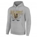 Толстовка Vegas Golden Knights Starter Team Logo Graphic Fleece Tri-Blend - Heather Gray