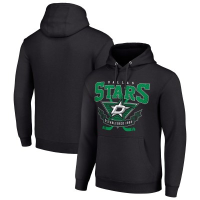 Толстовка Dallas Stars Starter Team Logo Graphic Fleece Tri-Blend - Black