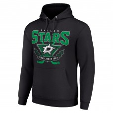 Толстовка Dallas Stars Starter Team Logo Graphic Fleece Tri-Blend - Black