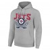 Толстовка Winnipeg Jets Starter Team Logo Graphic Fleece Tri-Blend - Heather Gray