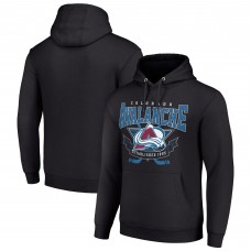 Толстовка Colorado Avalanche Starter Team Logo Graphic Fleece Tri-Blend - Black