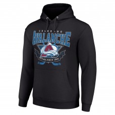 Толстовка Colorado Avalanche Starter Team Logo Graphic Fleece Tri-Blend - Black