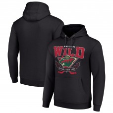 Толстовка Minnesota Wild Starter Team Logo Graphic Fleece Tri-Blend - Black